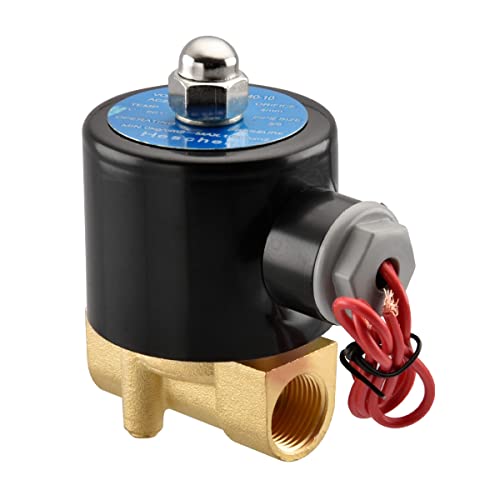 Heschen Ottone Elettrico Elettrovalvola, 2W-040-10, Pt3/8'', Ac220V, Diretto Azione Acqua Aria Gas, Normalmente Chiusa, Valvola Di Ricambio