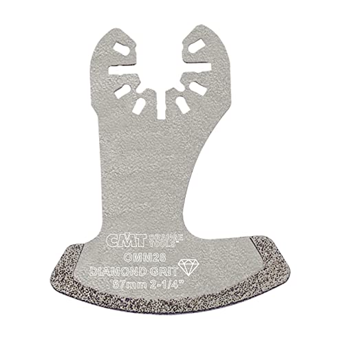 Cmt Omm28-X1 Lama Segmentata 57 Mm Extra-Long Life Con Rivestimento Diamantato, Attacco Universale, Grigio