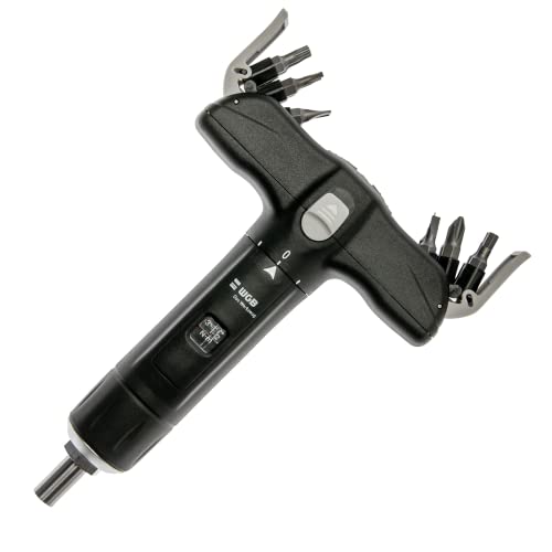 Wgb Das Werkzeug Cacciavite Dinamometrico Con 12 Punte In Impugnatura A T Per Bicicletta | Chiave Dinamometrica Da 1/4" Con Croce, Fessura E Set Tx