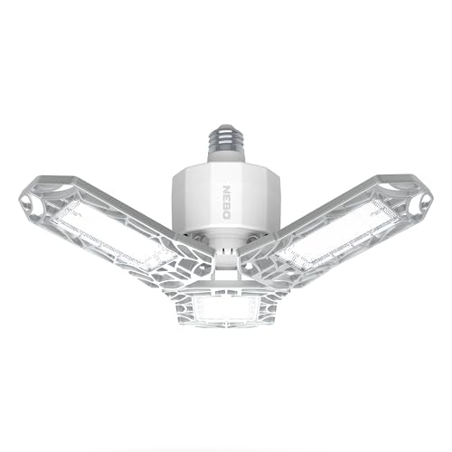 Nebo Neb-Oth-0001-G High Bright 6000 Luce Di Rete Estremamente Luminosa, Luce Da Garage Ultra Luminosa Da 6.000 Lumen