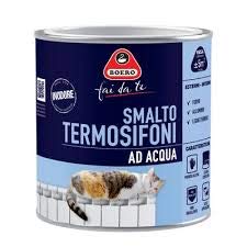 Smalto Ad Acqua Per Termosifoni Bianco Effetto Satinato - Boero Bartolomeo 7560010200