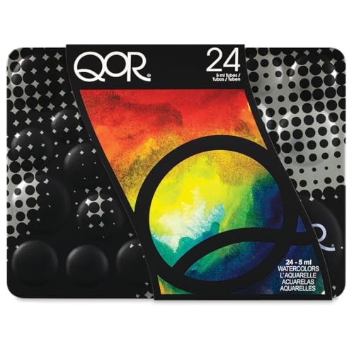Golden Artist Colors Qor - Set Di 24 Colori Extra Sottili Mini, In Metallo, Assortiti, 5 Ml (Confezione Da 24), 5 Pezzi