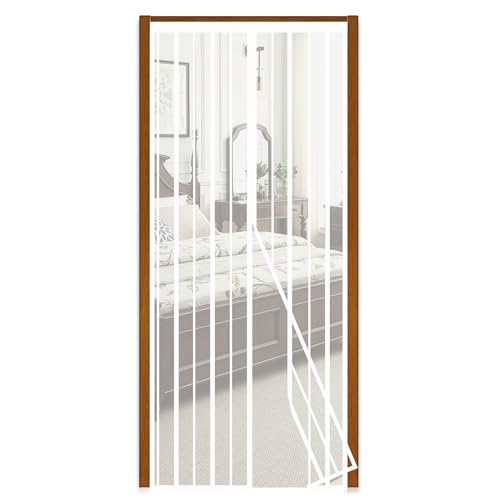 Sekey 140X240 Cm Zanzariera Magnetica Per Porta, Anti Insetti, Per Legno, Ferro, Porte In Alluminio, Facile Da Installare, Non È Necessario Praticare