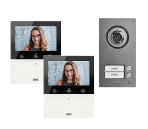 Urmet Kit Bifamiliare Mikra2 Vog5W Video Con Pulsantiera Mikra 2 1784726