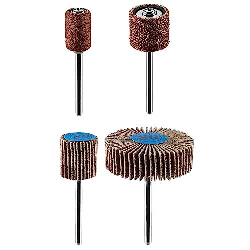 Accessori Molette Abrasive 24Pz Per Smerigliatrice Mini Trapano Tipo Dremel