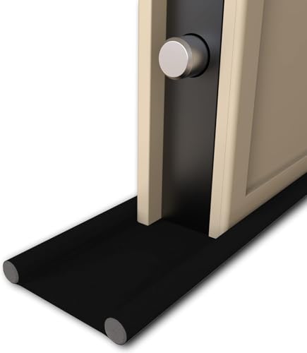 Wörthit - Paraspifferi Sottoporta Per Porte Blindate E Normali Interne Ed Esterne - Si Accorcia Su Misura - Protegge Dal Freddo, Umidità, Acqua E Dagl