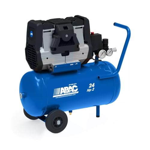 Compressore Aria Silenziato Abac Pole Position Os20P 24 Litri 2,0Hp