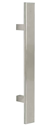 Fimet Maniglione Diritto In Acciaio Inox Satinato Per Porte Serramenti Colorado (Lunghezza 500 Mm - Interasse 300 Mm)