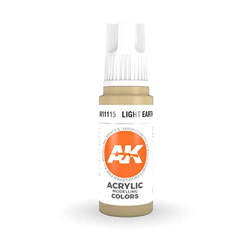 Ak Interactive 3Rd Gen Acrylic Light Earth 17Ml