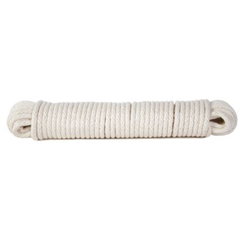 Koch 5620727 Cotone Intrecciato Clothesline, 7/32 By 200 Feet, Bianco
