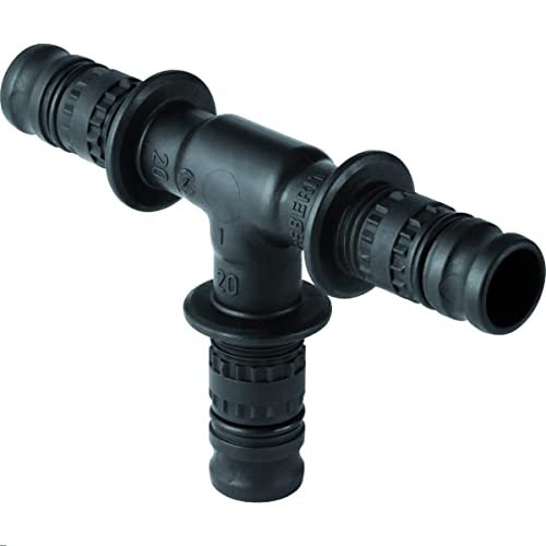 Geberit 621.310.00.5 Mepla Raccordo Tee A Pressare Intermedio Uguale, Grigio