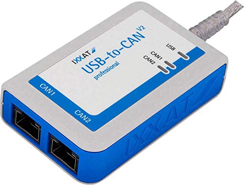 Ixxat 1.01.0283.22002 1.01.0283.22002 Convertitore Can Usb, Bus Can, Rj-45, D-Sub9 5 V/Dc 1 Pz