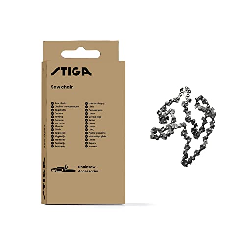 Stiga Catena Per Motosega 21Bpx-064E, .325", Spessore Di 1.5Mm (0.58"), Barra Da 40Cm (16")