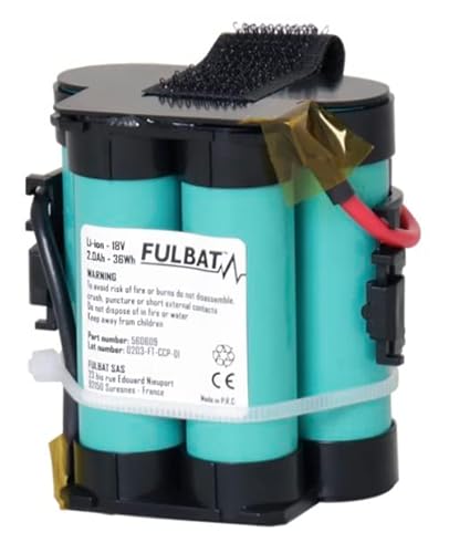 Batteria Agli Ioni Di Litio 18,0 V, 5,2 Ah, Adatta Per Fymo, Gardena, Husquarta, Mc Culloch