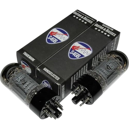 6V6Gt S4Gb Premium - Coppia Di Tubi Elettronici Per Chitarra E Basso