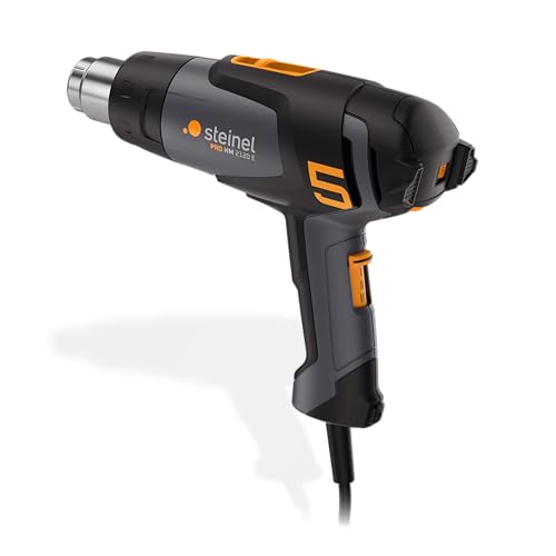 Steinel Pistola Termica Hm 2120 E, 2200 W, Pistola Ad Aria Calda 80°-650°C, Asciugacapelli Con Protezione Termica, Riscaldamento In Ceramica