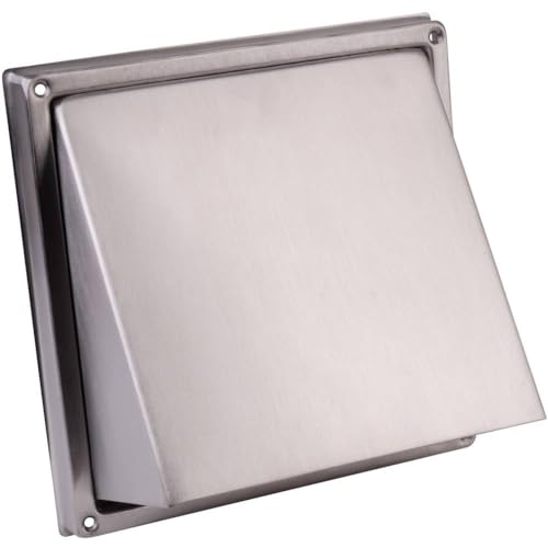 Wallair 561525 N34822 Nw 100 - Cappa Aspirante In Acciaio Inox, Per Diametro Tubo: 10 Cm