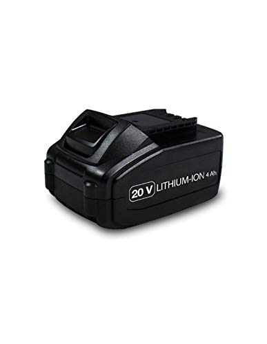 Feider Batteria 20 V 4 Ah Litio Indicatore Livello Batteria Compatibile Piattaforma 1, Caricatore Ffc20U & Fcr20V, Zero Effetto Memoria, Facile Da Usa
