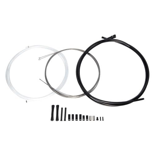 Sram Kit Cables Cambio Slickw.Pro Ctra./Mtb 4Mm Bl, Accessori Bici Unisex Adulto, Nero, Taglia Unica