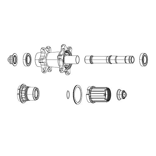 Set Casq.12X142 P/Buje Zipp Zr1 Nucleo Campagnolo
