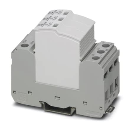 Phoenix Contact Val-Sec-T2-3C-350-Fm - Conduttore Di Sovratensione Plug-In Con Tipo 2/Classe Ii Per Reti Di Alimentazione Trifase Con Pe E N Combinati