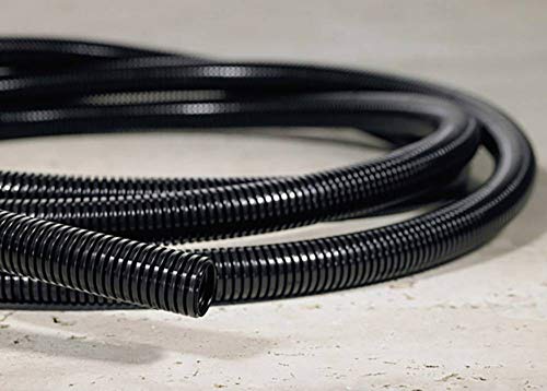 Hellermanntyton 166-12013 Hg-Elws12-Pa6-Bk - Tubo Di Protezione Nero, 10 Mm, 50 M