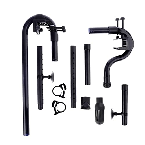 Wangcl Kit Tubo Di Uscita Di Ingresso Dell'Acqua Dell'Acquario, Filtro Esterno Del Serbatoio Di Pesce, Raccordi Per Tubi Dell'Acqua, Tubo Di Deflusso 