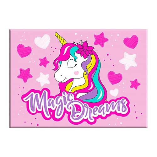Tovaglietta Unicorno Dim. 33X45 In Misto Cotone Ripiegabile