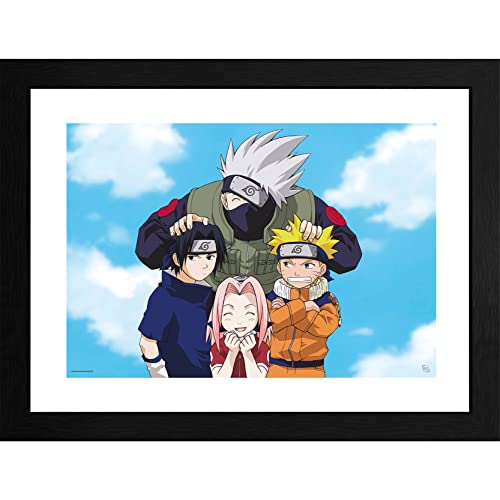 Gb Eye - Naruto Stampa Incorniciata Foto Squadra 7