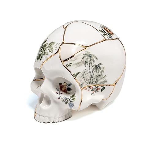 Seletti Teschio Porcellana Kintsugi Skull 09944