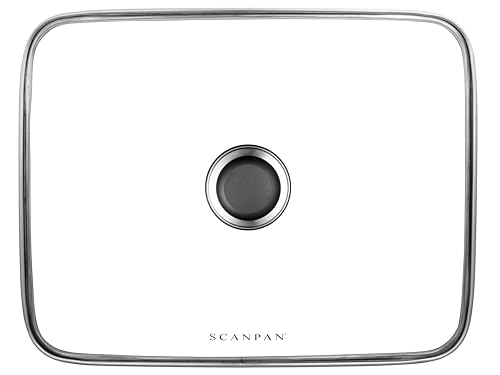 Scanpan Classic - Coperchio Rettangolare In Vetro, 38,7 X 26,7 Cm, Trasparente