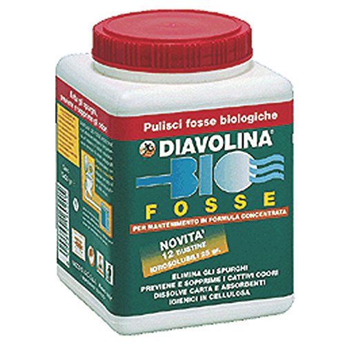 Diavolina Per Pulizia Bio Fosse Confezione Da12 Bustine