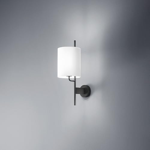 Perenz Applique In Metallo Contemporanea Ram Hotel Nero 1 Luce E27