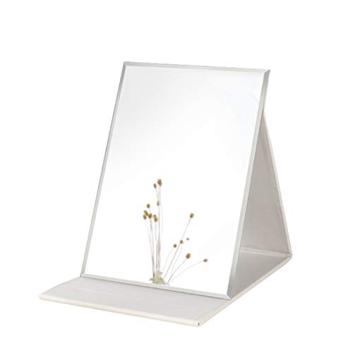 Zcooooool Specchio Specchio Per Il Trucco Super Hd Portatile Grande Specchio Per Trucco Multi-Stand Angolo Libero/Portatile/Da Tavolo Specchio Pieghev