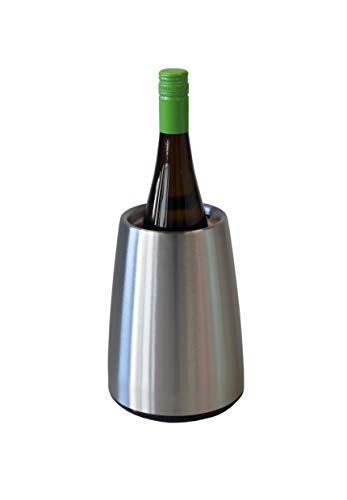 Vacu Vin, Refrigeratore Per Bottiglie, Acciaio Inossidabile, Edelstahl, 208(H) X 155(Dia)Mm.