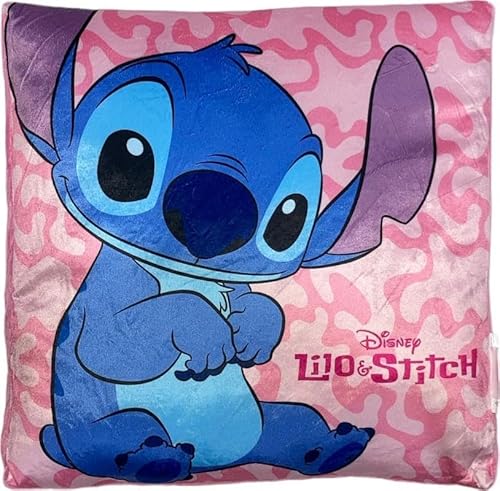 Arlis Cuscino Stitch Disney 38 Cm (Cuscino Stitch Rosa)