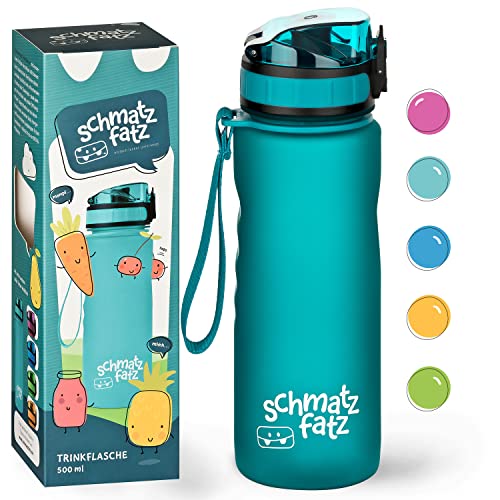 Klarstein Borraccia, Bottiglia Acqua 500 Ml, Borraccia Trasparente In Plastica Senza Bpa, Borraccia Sportiva Per Palestra E Ufficio Uomo Donna, Borrac