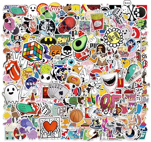 Moda Strada Adesivi, 300 Pezzi Trendy Cool Sticker Packs Adesivi Per Adolescenti, Adulti, Graffiti Con Marchio In Vinile Impermeabile Sticker Per Skat