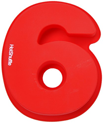 Hotshuffle Grande Numero Tortiera Silicone Cottura Compleanno Anniversario 6