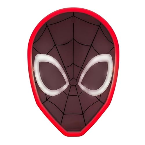 Paladone Spiderman, Luce Al Neon A Led Montabile A Parete, Con Licenza Ufficiale, Per Camera Da Letto Di Ragazzi E Ragazze, Regalo Da Collezione Di Su