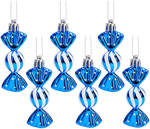 Christmas Concepts® Confezione Di Mini Palline A Forma Di Dolce Da 6-8 Cm – Decorate Con Brillantini E Glitter – Decorazioni Per L'Albero Di Natale (R