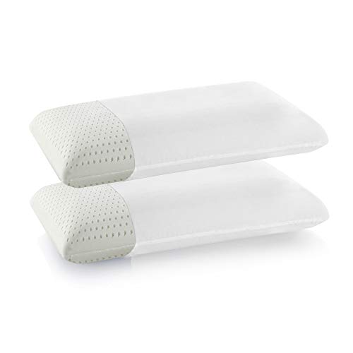 Morflex® Memory Foam Altezza 15 Cm Coppia Traspirante, Rivestiti Da Fodere Protettive In Jersey Di Puro Cotone - Certificati Dispositivo Medico Classe