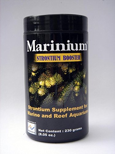 Mariscience Marinium Strontium Booster 230G Stronzio Polvere Acquario Marino Reef Barriera