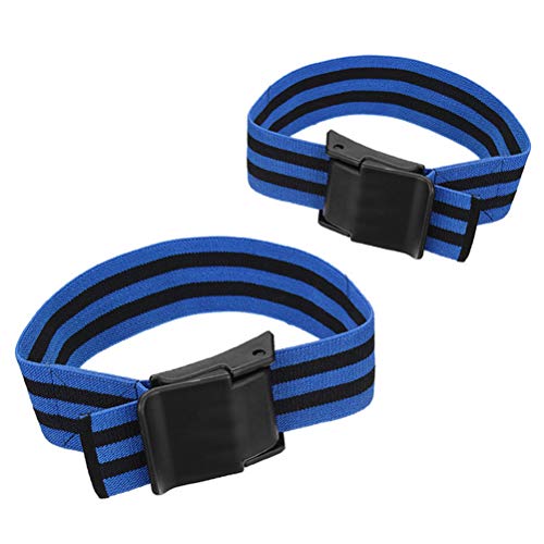 Koowaa 2 Pcs/Set Bande Di Allenamento Per L'Occlusione, Bfr Per Fitness, Fascia Per Il Braccio Esercizio Per Il Flusso Sanguigno Restrizioni Cintura D