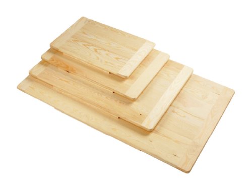 Panetta Casalinghin Legno Massiccio Da Pasticceria, Beige, 100 X 60 X 2 Cm, Legno, Beige, 76 X 50 X 2 Cm