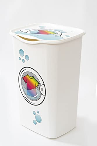 Cesto Portabiancheria Lavanderia Laundry 50 Litri Colors Belli E Forti