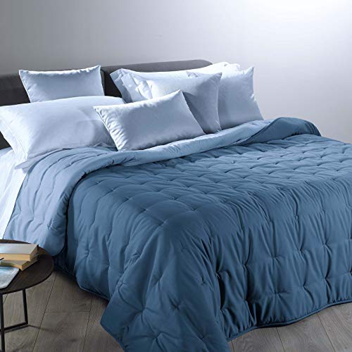 Caleffi 10220, Microfibra Mia Calduccia Coperta Mezza Stagione Per Matrimoniale Letto, Avio
