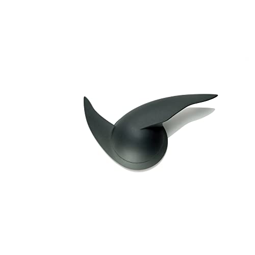 Alessi 05 G - Orologio Da Parete Walter Wayle Ii, In Abs, Colore: Grigio, Plastica Abs