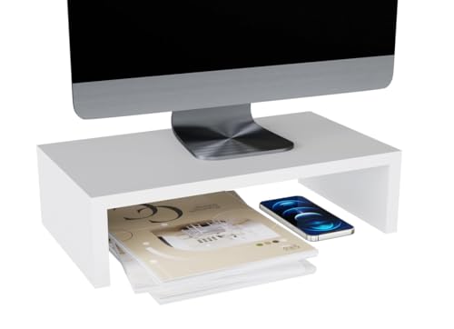 Comfortcove Supporto Per Monitor, Supporto Per Monitor Per Computer A 1 Livelli, Supporto Per Laptop, Supporto Per Computer, Supporto Per Stampante Co