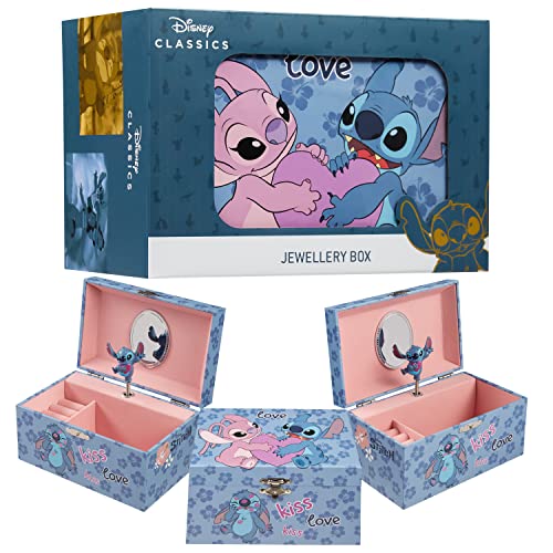 Disney Portagioie Musicale Per Bambina Stitch E Angel